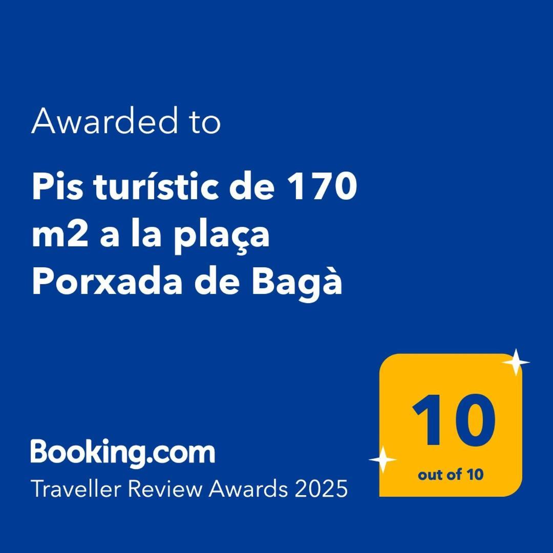 Pis Turistic De 170 M2 A La Placa Porxada De Bagá Buitenkant foto
